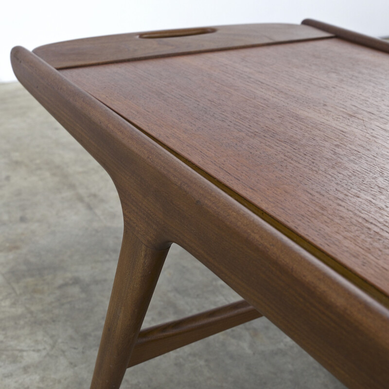 Mid-century coffee table in teak and formica - 1960s