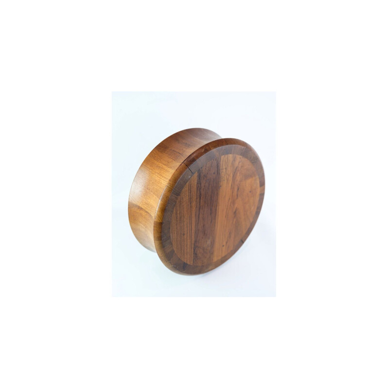 Vintage bowl Danish in teak wood by Digsmed, 1960s