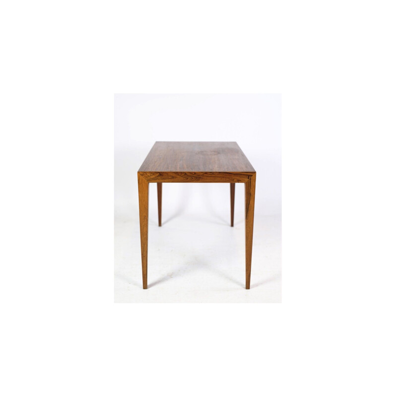 Table d'appoint vintage en palissandre de Severin Hansen pour Haslev Furniture Factory, 1960