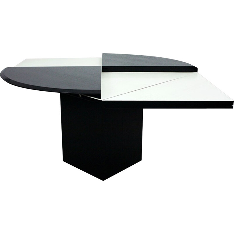 German Rosenthal Einrichtung "Quadrondo" dining table, Erwin NAGEL - 1980s