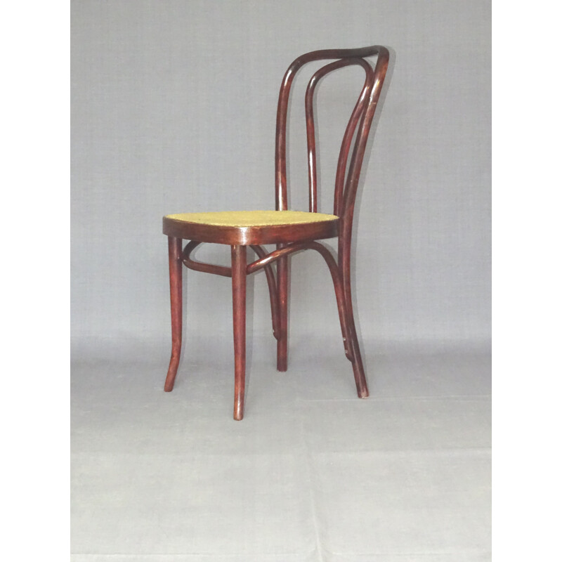 Conjunto de 4 cadeiras de bistrô vintage de Sautto e Liberale, 1950