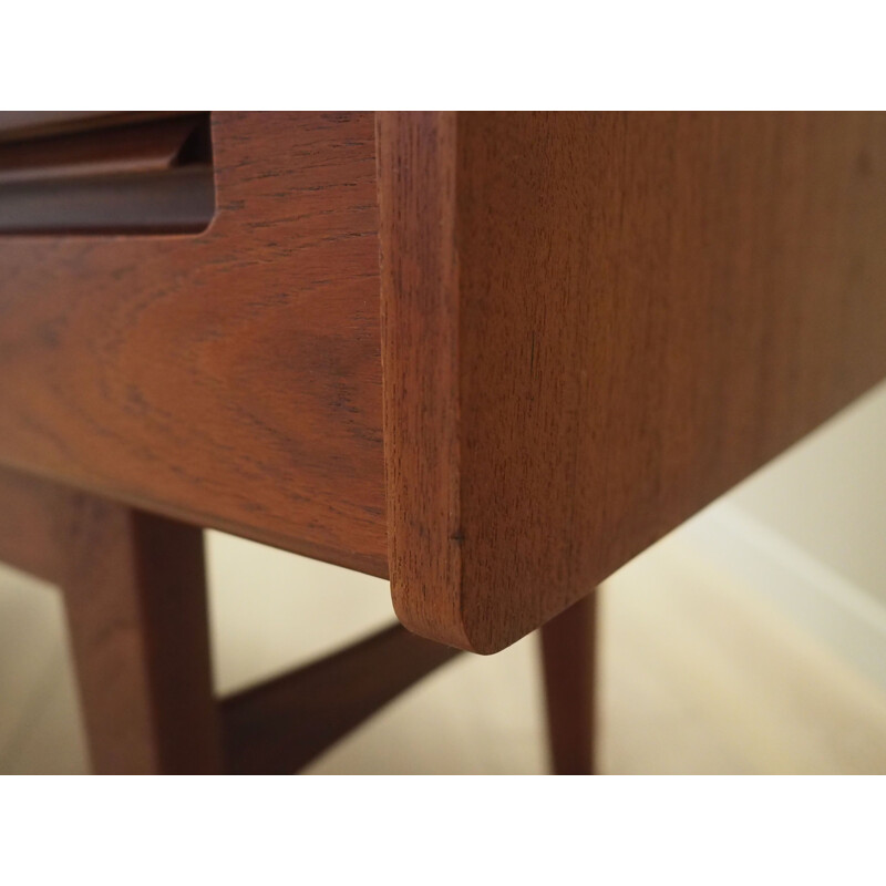 Vintage Teakholz Sideboard mit Schiebetüren, Dänemark 1960