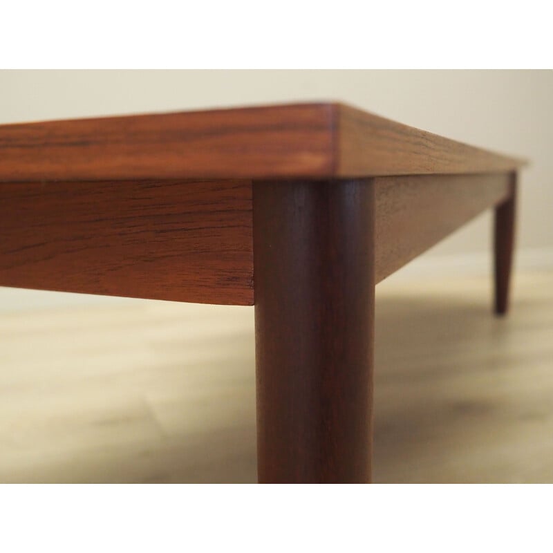 Teak vintage lowboard, Denmark 1970s