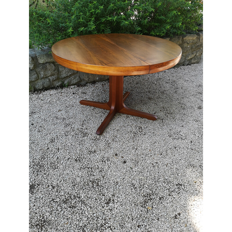 Vintage Baumann rosewood table, France 1960