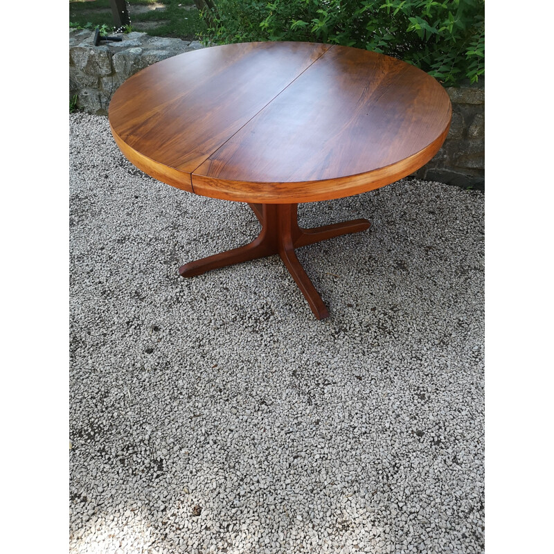 Vintage Baumann rosewood table, France 1960