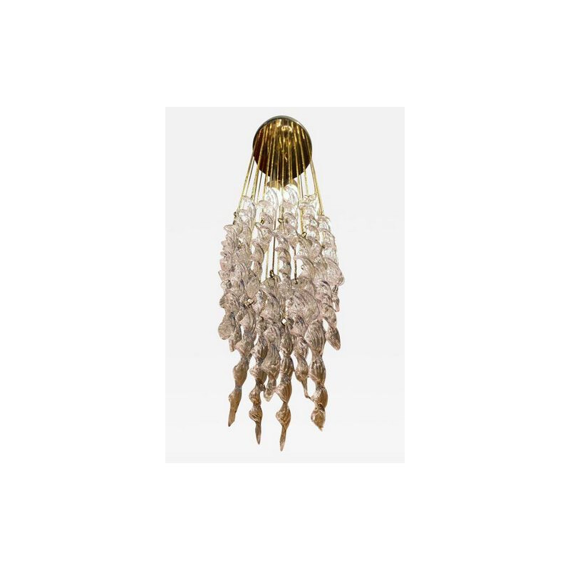 Vintage Murano glazen hanglamp, 1970