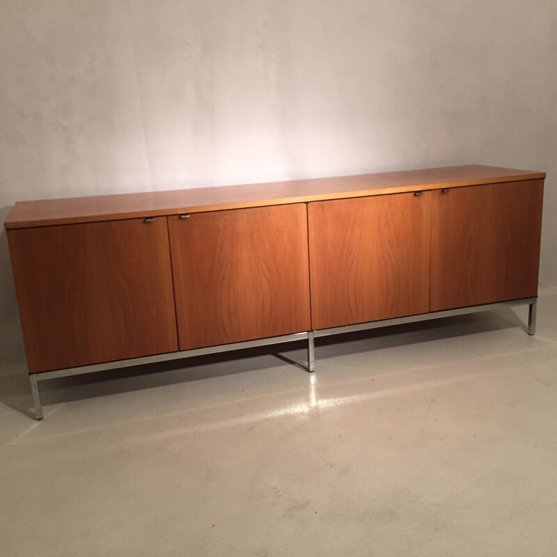 Sideboard in walnut, Florence KNOLL - 1970s