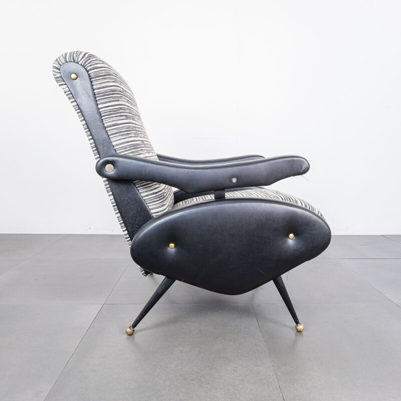 Vintage Oscar armchair by Ello Pini, 1970s