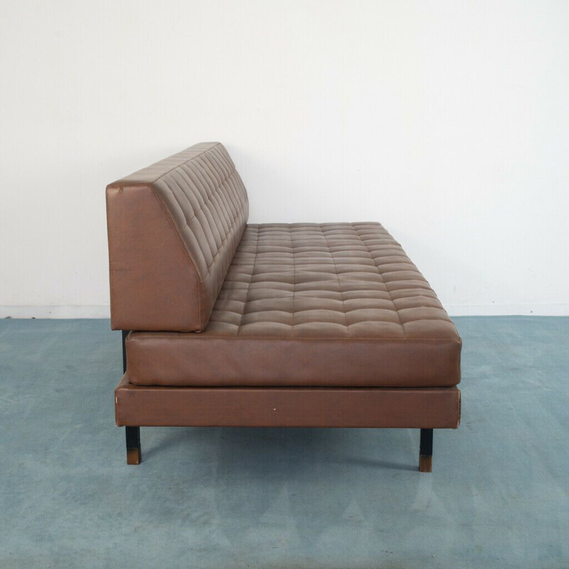 Sofá Vintage Dormeuse de 3 lugares por Marco Zanuso, 1950