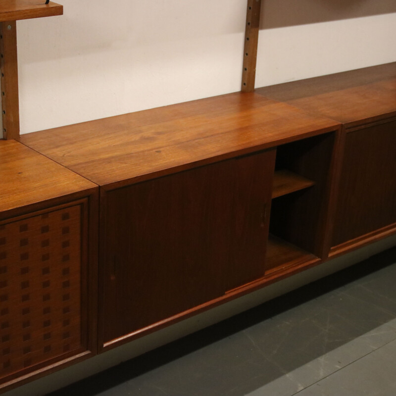 Vintage wall unit by Royal Systems, Denmark 1960s