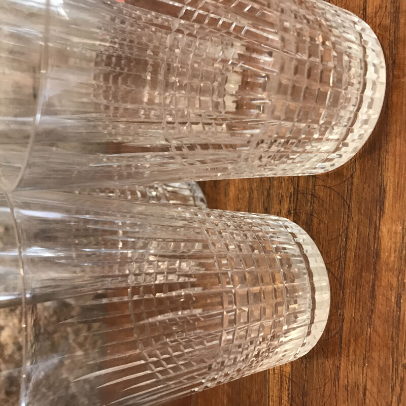 Nancy vintage glas in helder kristal