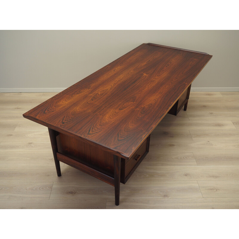 Vintage rosewood desk model 207 by Arne Vodder for Sibast, Denmark 1960