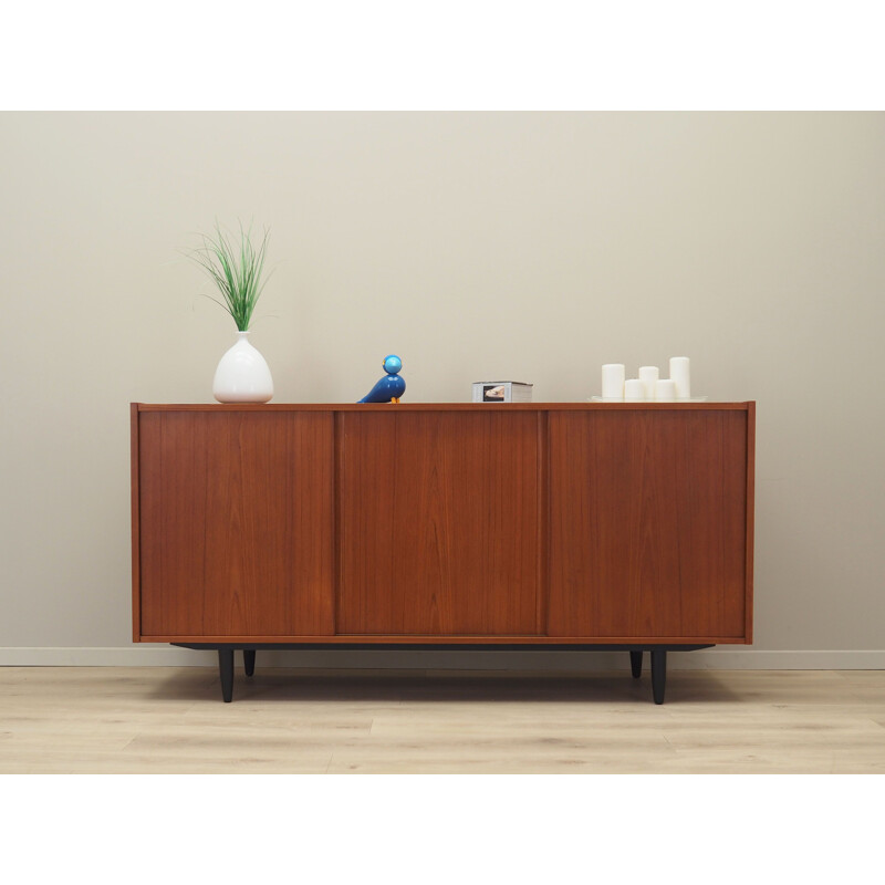 Dänisches Vintage-Teakholz Sideboard, Dänemark 1970