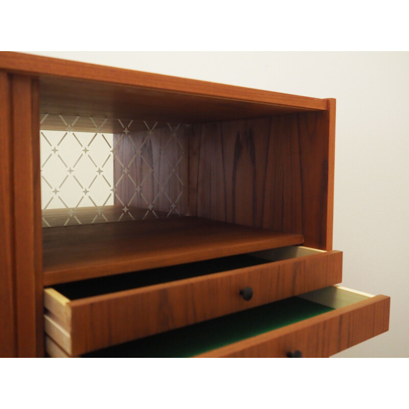 Credenza danese vintage in teak, Danimarca 1970