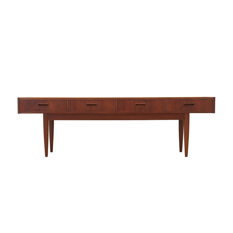 Credenza danese d'epoca in teak, Danimarca 1960