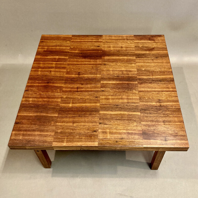 Scandinavian vintage rosewood coffee table by Kai Kristiansen for Bramin, 1950