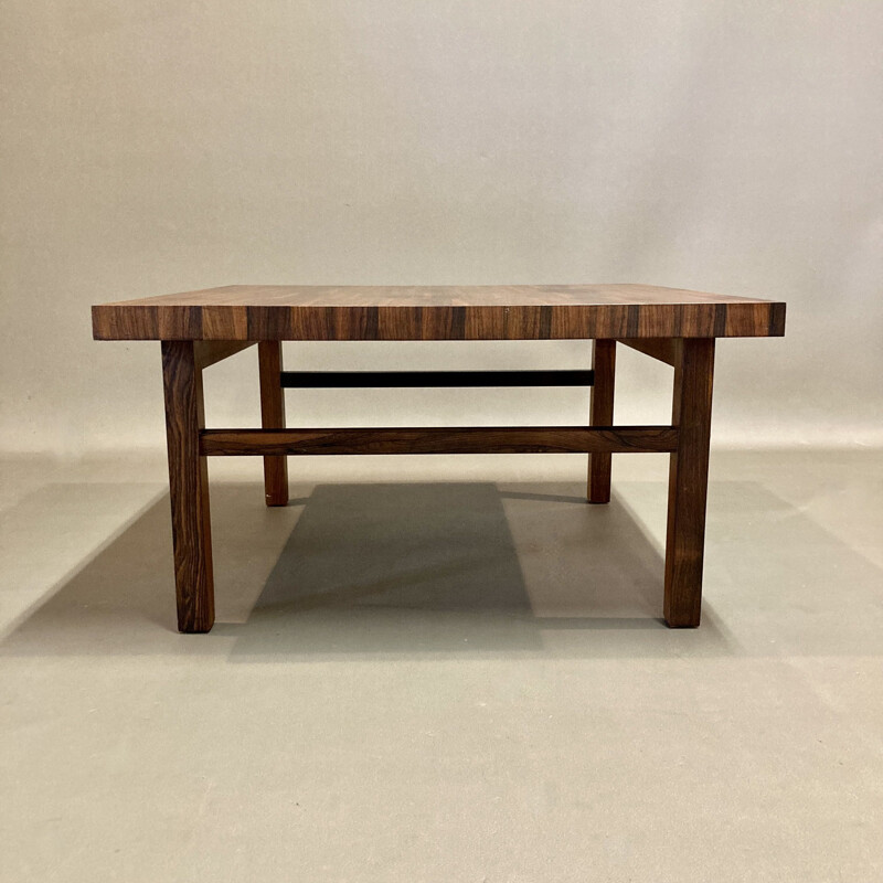 Scandinavian vintage rosewood coffee table by Kai Kristiansen for Bramin, 1950