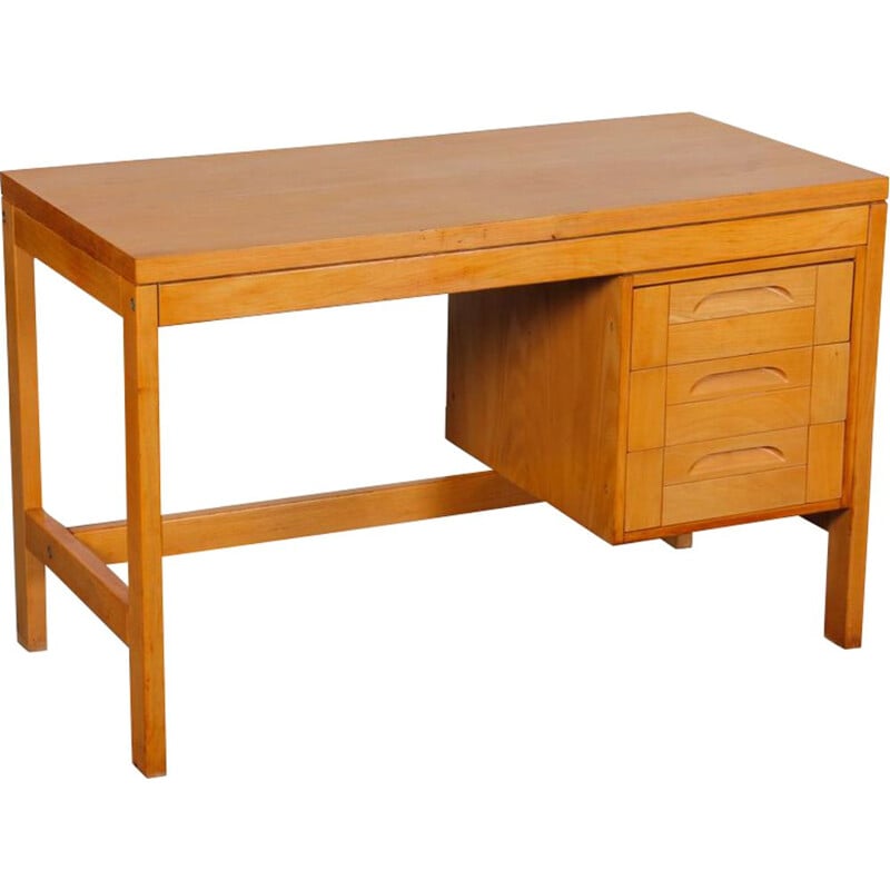 Vintage wooden desk, 1970