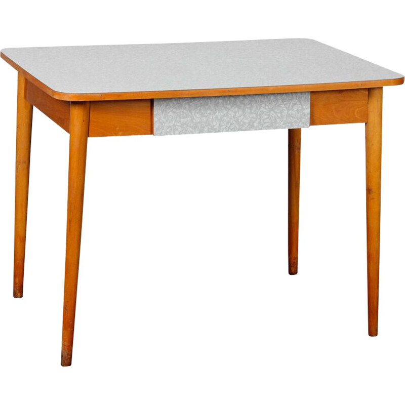 Czech vintage formica table, 1960