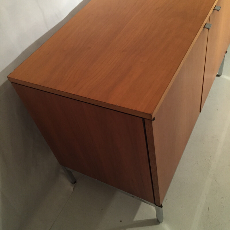 Sideboard in walnut, Florence KNOLL - 1970s