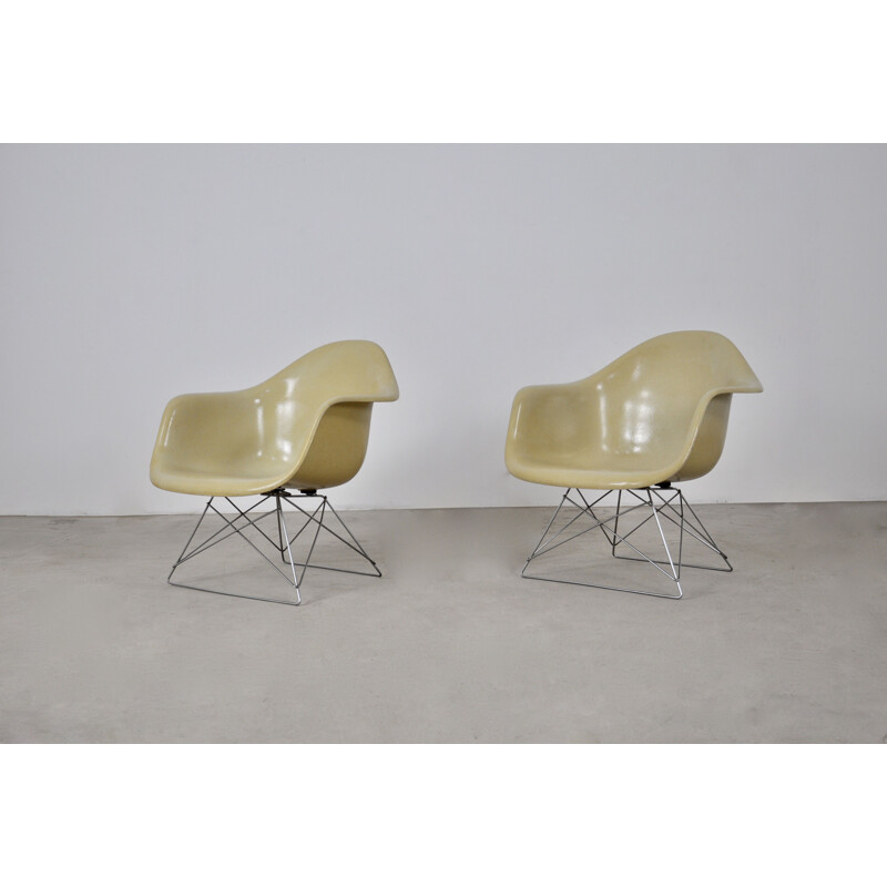Paire de fauteuils vintage de Charles et Ray Eames pour Herman Miller, 1970