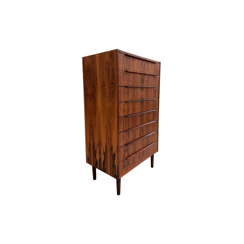 Vintage Danish rosewood chest of drawers, 1960s