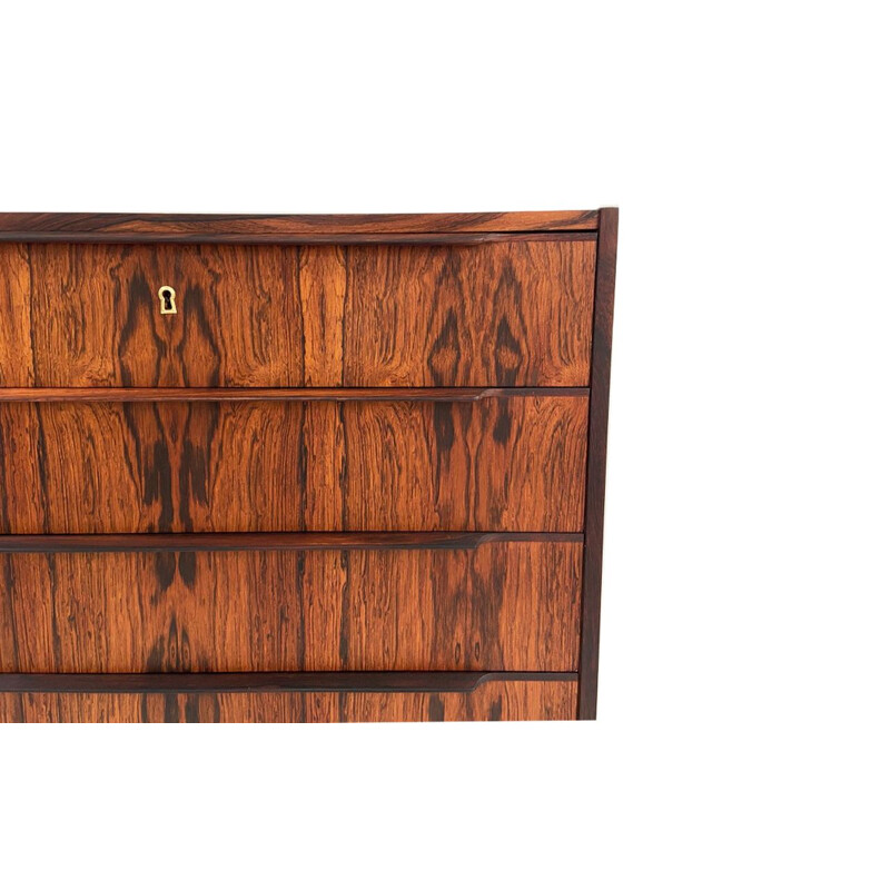 Vintage Danish rosewood chest of drawers, 1960s