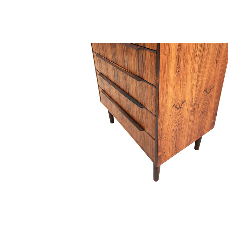 Vintage Danish rosewood chest of drawers, 1960s