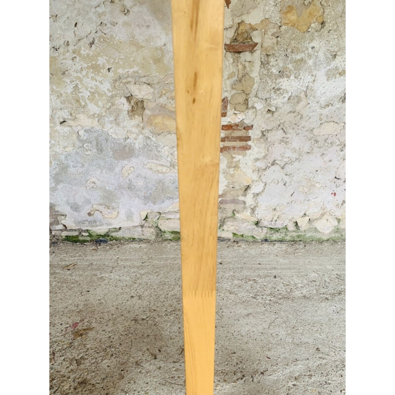 Vintage beechwood coat rack, 1970-1980