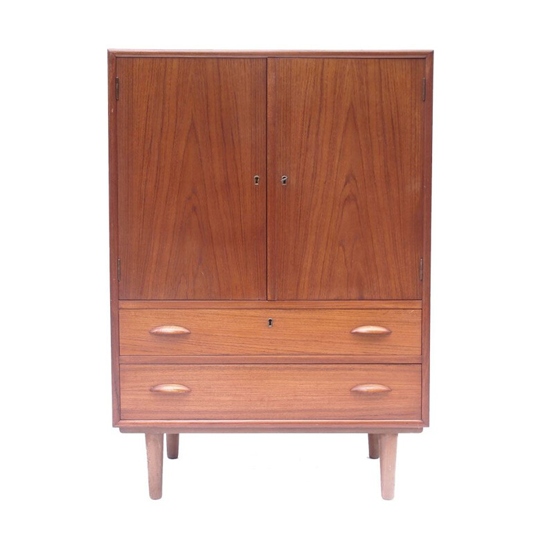 Scandinavian Danish vintage teak cabinet, 1960