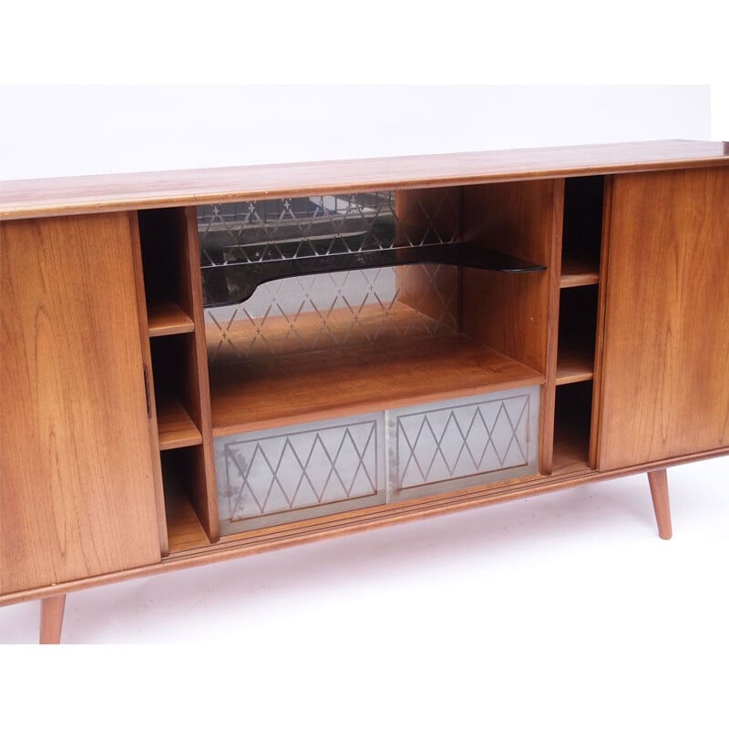 Scandinavian danish vintage teak sideboard, Denmark 1960s