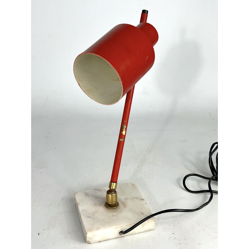 Lámpara de mesa regulable vintage de Stilux Milano, 1950
