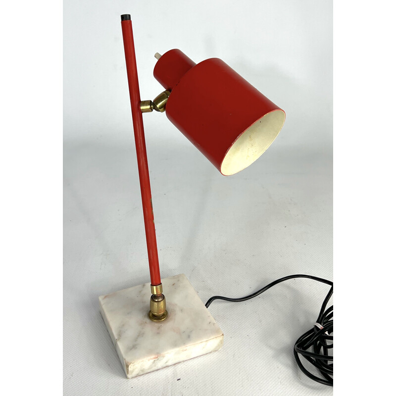 Lampe de table orientable vintage par Stilux Milano, 1950