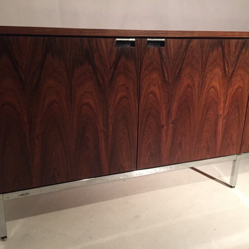 Sideboard in rosewood, Florence KNOLL - 1970s