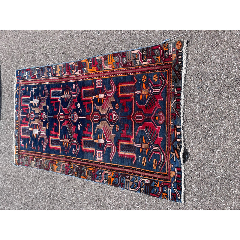 Tapis persan vintage en laine, 1970