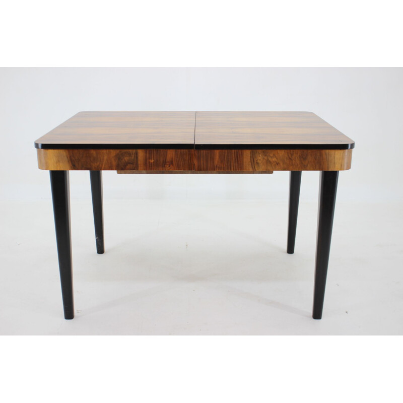 Vintage extendable dining table by Jindřich Halabala, 1950s