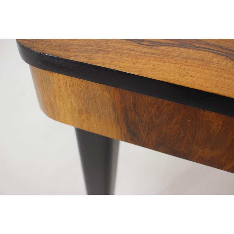 Vintage extendable dining table by Jindřich Halabala, 1950s