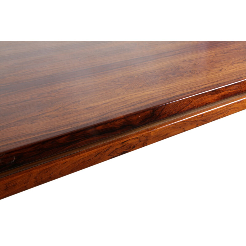 Danish Christian Linneberg extendable dining table in rosewood - 1960s 