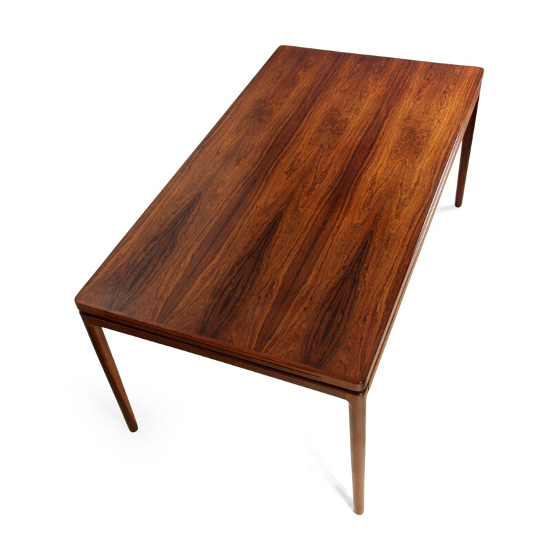 Danish Christian Linneberg extendable dining table in rosewood - 1960s 