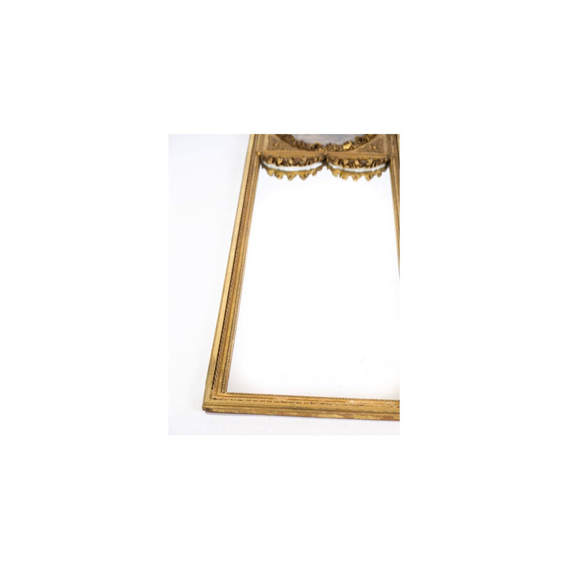 Vintage Louis Seize mirror with gold leaf, 1790