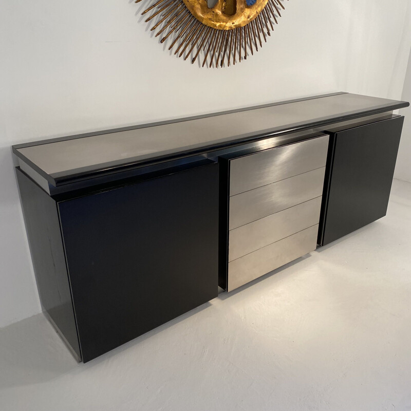 Vintage sideboard model Parioli by Giotto Stoppino for Acerbis, Italy 1973