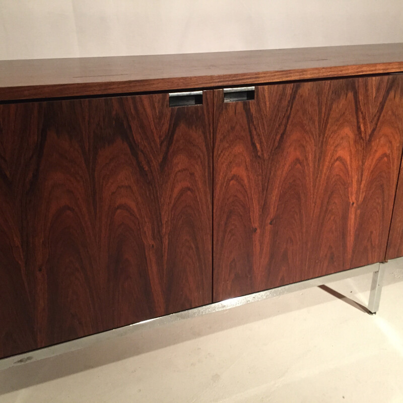 Sideboard in rosewood, Florence KNOLL - 1970s