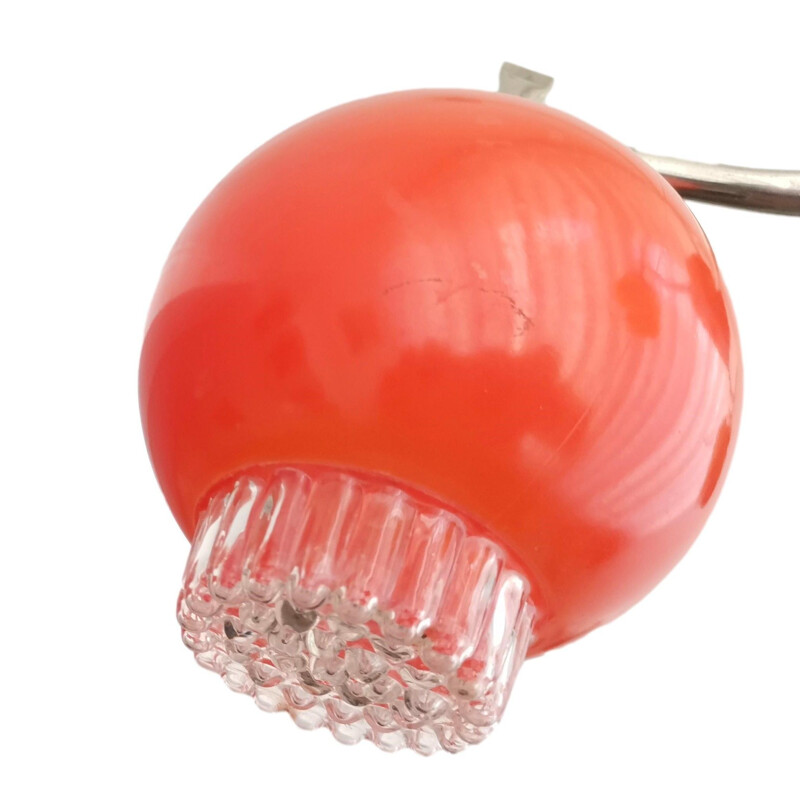 Mid century multicolored Sputnik light fixture chandelier, 1950s