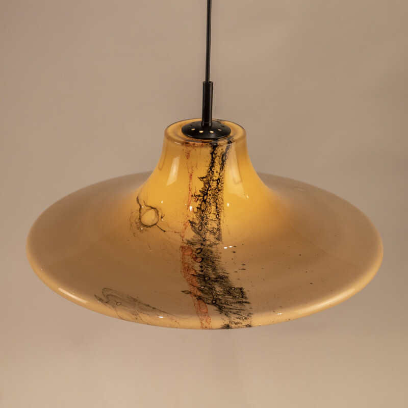 Vintage grijze 'Cirus' hanglamp van Peil