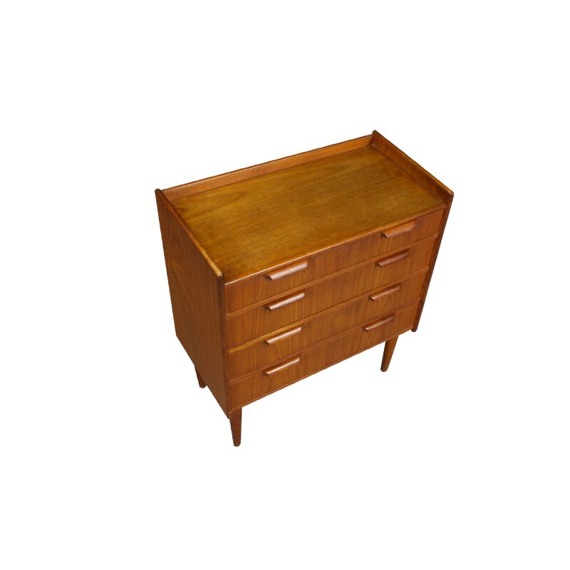 Commode scandinave en teck - 1960