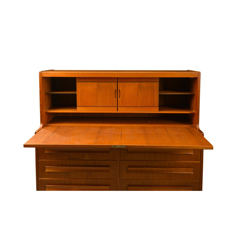 Scandinavian teak secretary - 1960s