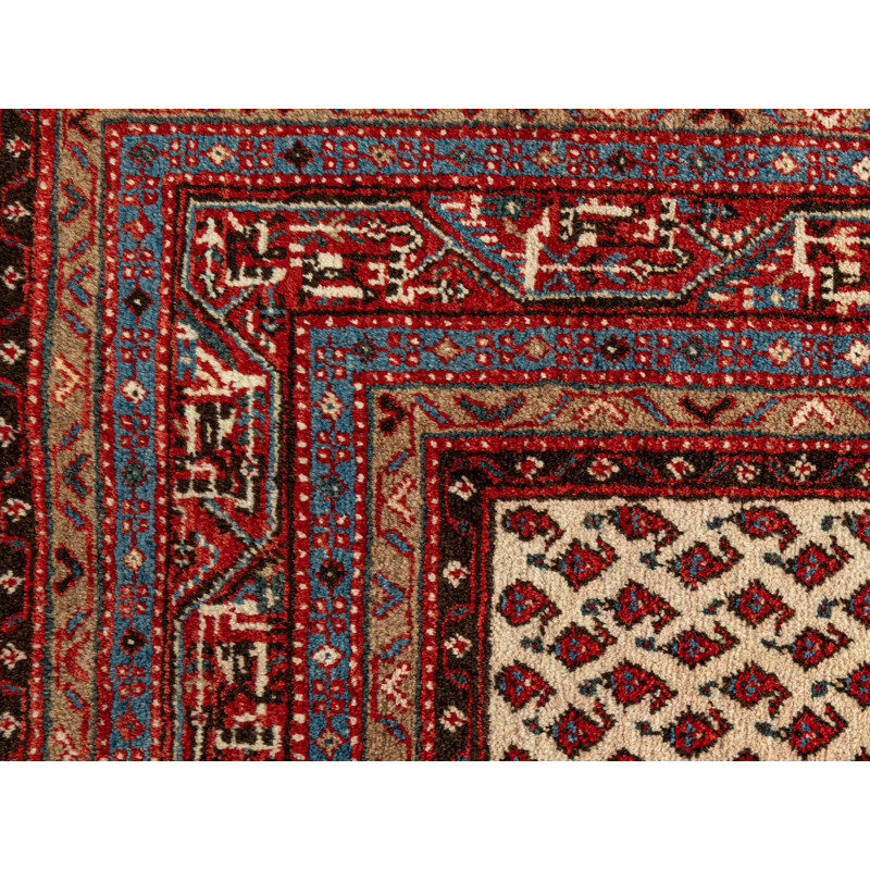 Tapis vintage en laine, Pakistan 1960