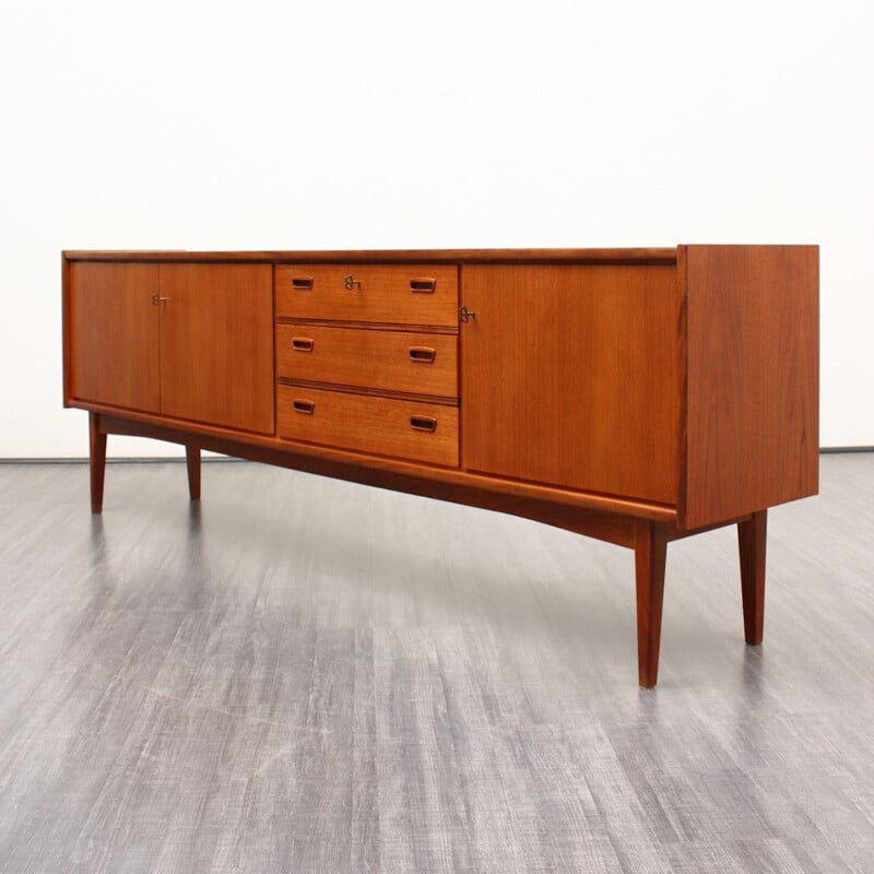 Large mid-century Bartels sideboard in teak - 1960s