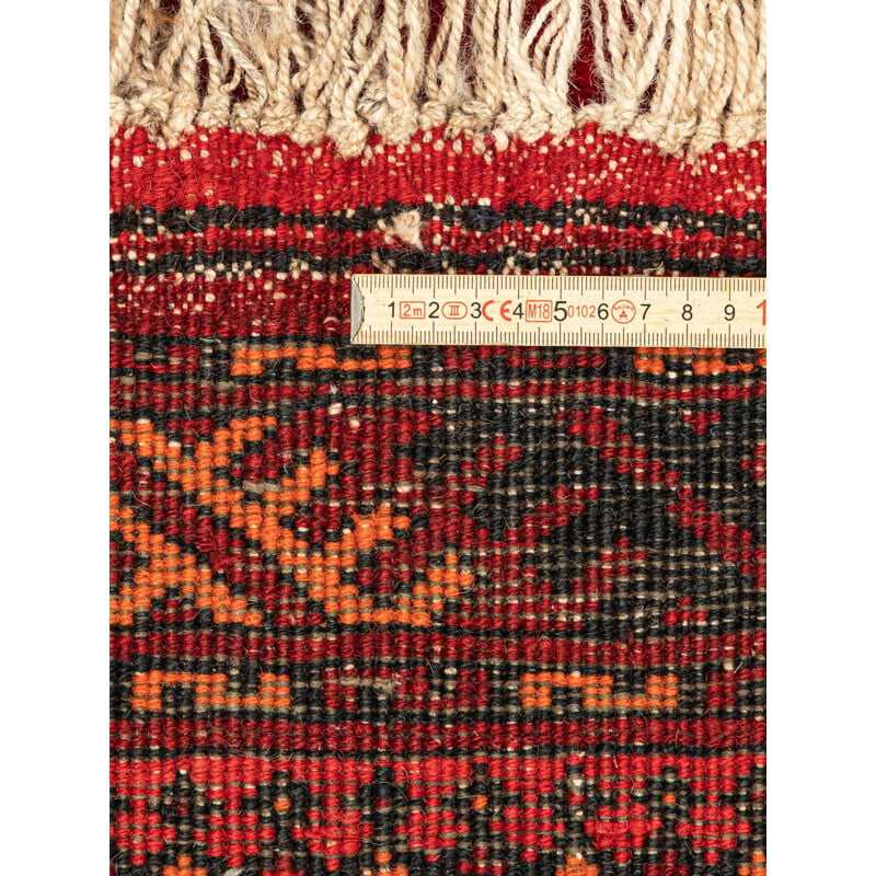 Vintage wool rug, Afghanistan 1960