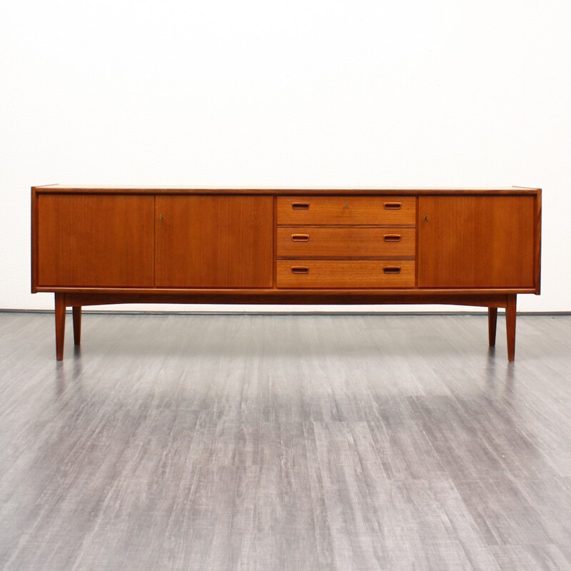 Large mid-century Bartels sideboard in teak - 1960s